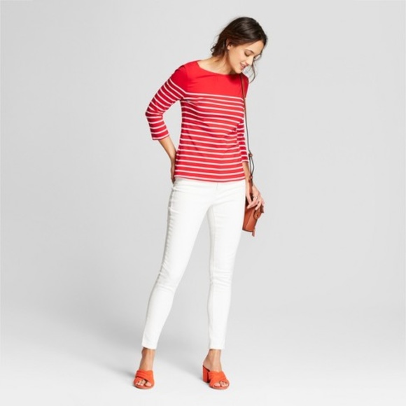 red and white striped shirt target